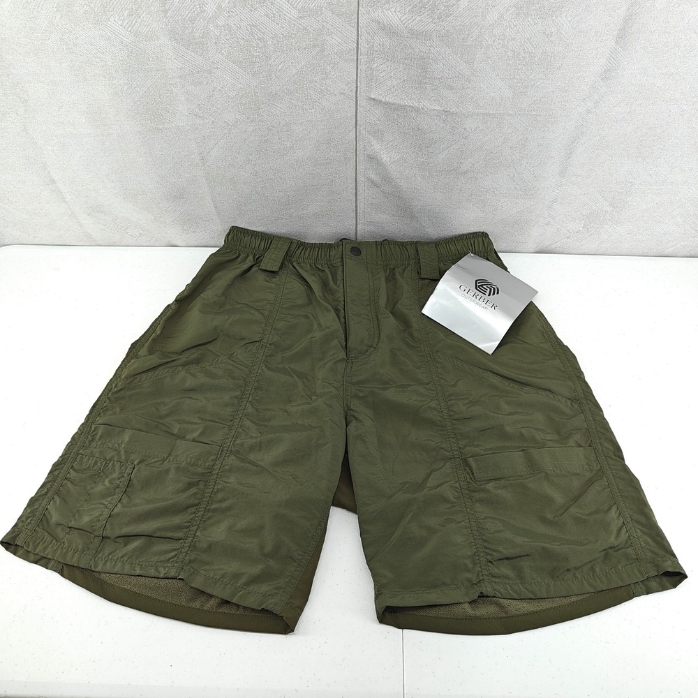 Gerber Outerwear Proflex Shorts Mens XL 34-36 Green Cargo Tactical Utility